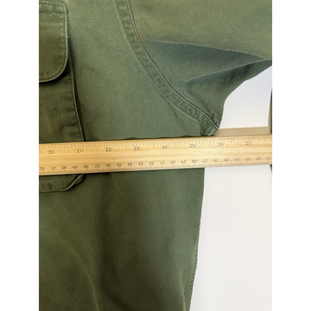 Woodrick Original Outdoor Wear Men's XL Long Sleeve Shirt‎ Green - Picture 4 of 5